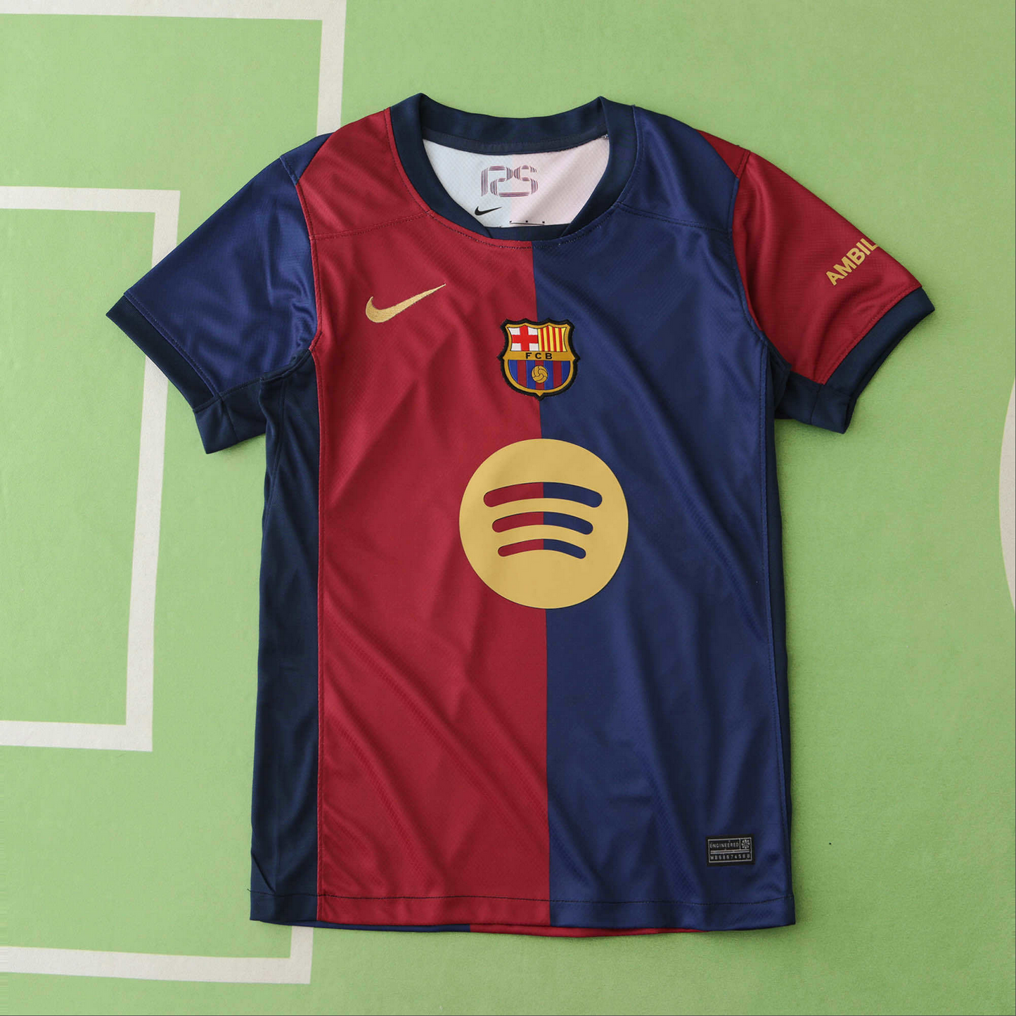 Barcelona Home 24-25 (Dame) V2